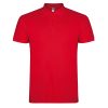 Men's red polo shirt made from 100% cotton premium quality short sleeve classic collar suitable for embroidery, printing and corporate clothing