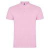 Men's light pink polo shirt made from 100% cotton premium quality short sleeve classic collar suitable for embroidery, printing and corporate clothing