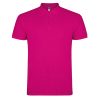 Men's fuchsia polo shirt made from 100% cotton premium quality short sleeve classic collar suitable for embroidery, printing and corporate clothing