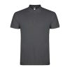 Men's light graphite polo shirt made from 100% cotton premium quality short sleeve classic collar suitable for embroidery, printing and corporate clothing