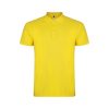 Men's Sunflower yellow polo shirt with collar made from 100% cotton, suitable for corporate uniforms, embroidery, custom printing and everyday professional wear.