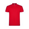 Men's Red polo shirt with collar made from 100% cotton, suitable for corporate uniforms, embroidery, custom printing and everyday professional wear.