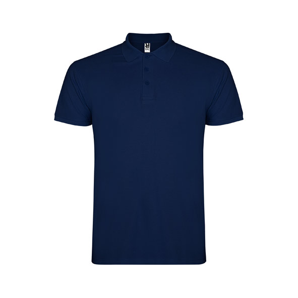 Men's Deep Navy polo shirt with collar made from 100% cotton, suitable for corporate uniforms, embroidery, custom printing and everyday professional wear.
