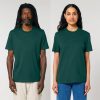 premium-uniseks-teniska-glazed-green-organichen-pamuk-180g-za-pechat-i-brandirane Premium glazed green organic cotton t-shirt 180 g/m² high quality unisex t-shirt made from 100% organic cotton suitable for branding, corporate clothing and custom printing