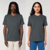 premium-uniseks-teniska-light-graphite-organichen-pamuk-180g-za-pechat-i-brandirane Premium light graphite organic cotton t-shirt 180 g/m² high quality unisex t-shirt made from 100% organic cotton suitable for corporate clothing, branding and custom printing