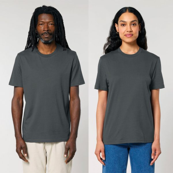 premium-uniseks-teniska-light-graphite-organichen-pamuk-180g-za-pechat-i-brandirane Premium light graphite organic cotton t-shirt 180 g/m² high quality unisex t-shirt made from 100% organic cotton suitable for corporate clothing, branding and custom printing