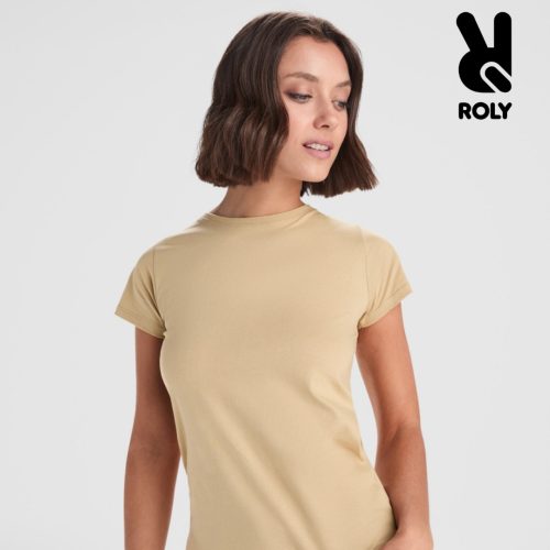 Women's desert dust cotton t-shirt 170 g/m² made from 100% cotton for custom printing, promotional clothing and corporate branding