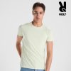 Premium organic cotton t-shirt in soft natural green 175 g/m² made from high-quality organic cotton for sustainable custom printing and corporate branding