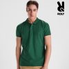 mazhka-tamnozelena-polo-teniska-210gr-organichen-pamuk Men's dark green organic cotton polo shirt 210 g/m² premium quality short sleeve suitable for printing embroidery and corporate clothing