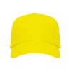 Front view of sunflower yellow GO7041C children's five-panel promotional cap