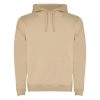 Men's Desert Dust two-tone hooded sweatshirt with kangaroo pocket and contrast hood lining